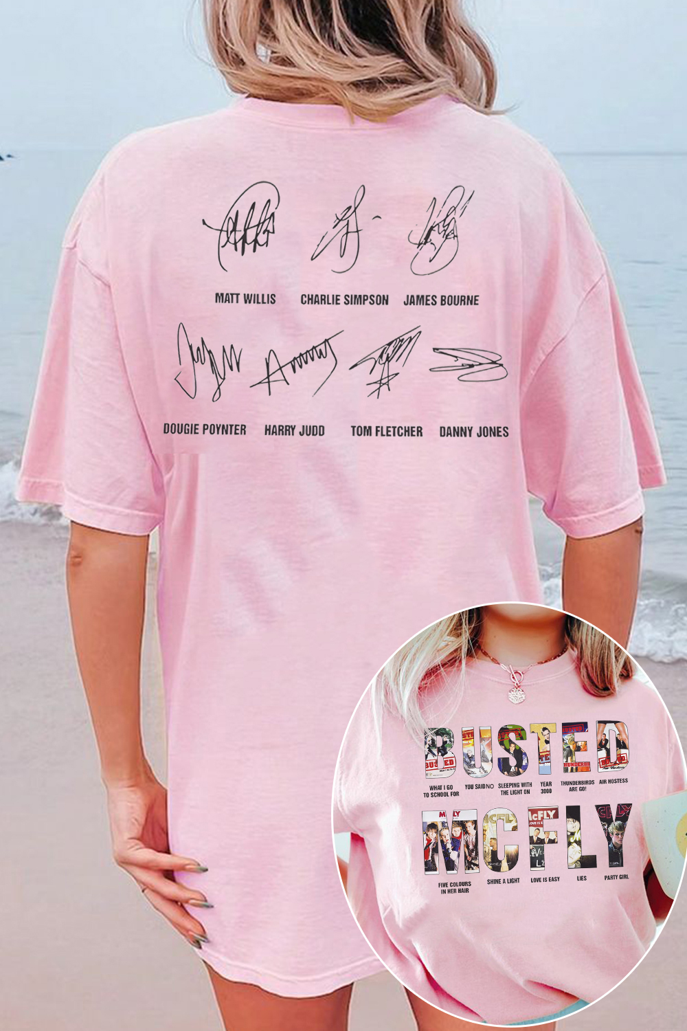 Busted & McFly Women Tee